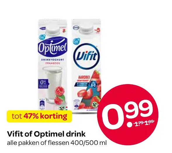 Vifit of Optimel drink