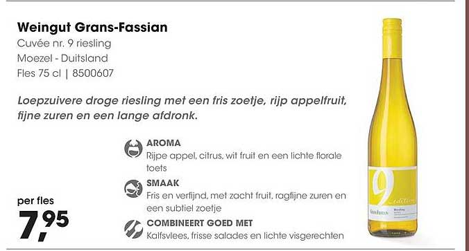 Weingut Grans-Fassian Cuvée nr. 9 riesling