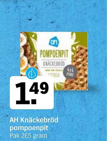 AH Knäckebröd pompoenpit