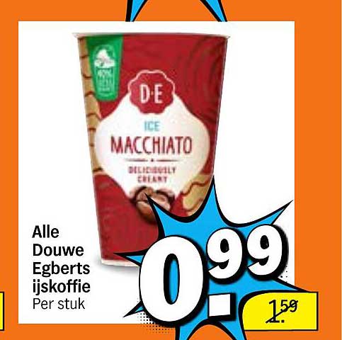Alle Douwe Egberts ijskoffie