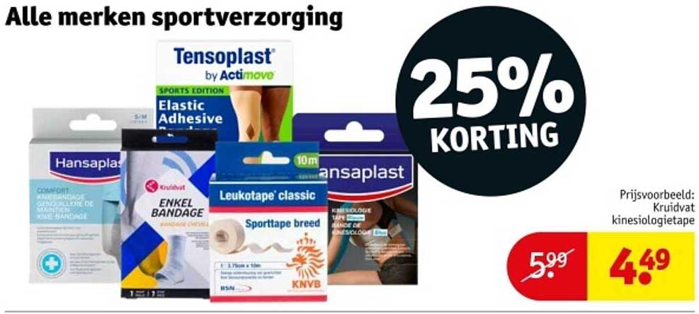 Alle merken sportverzorging