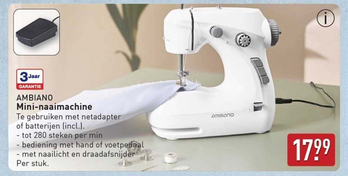 AMBiano Mini-naaimachine