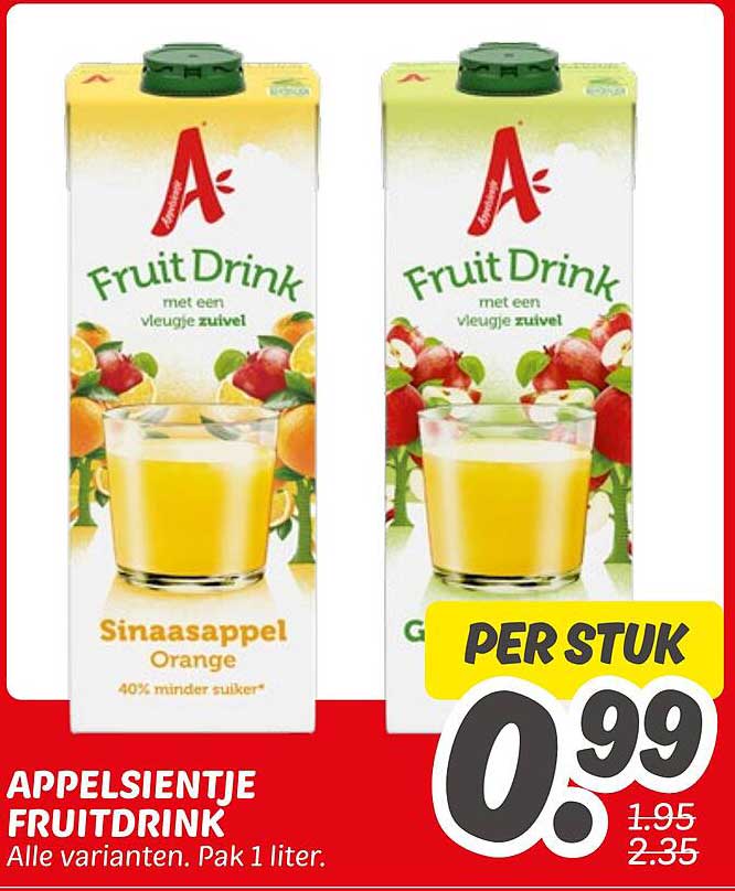 APPELSIENTJE FRUITDRINK