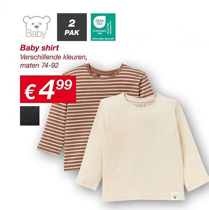 Baby shirt 2 PAK