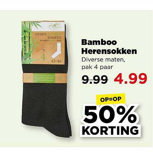 Bamboo Herensokken