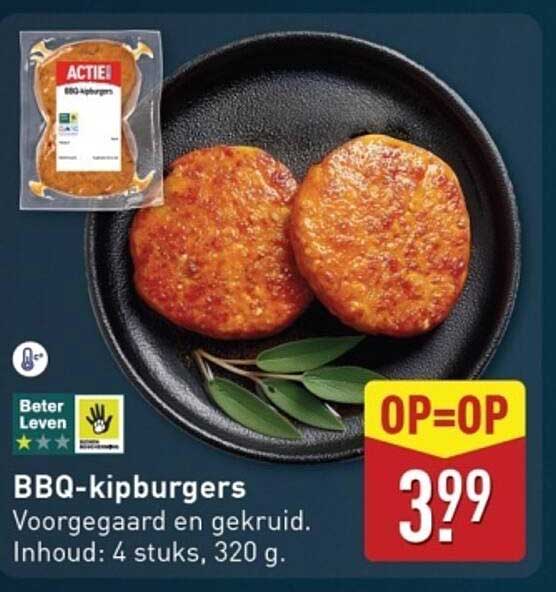 BBQ-kipburgers
