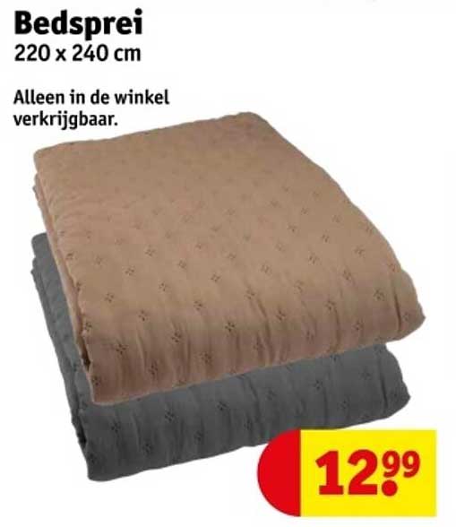 Bedsprei 220 x 240 cm