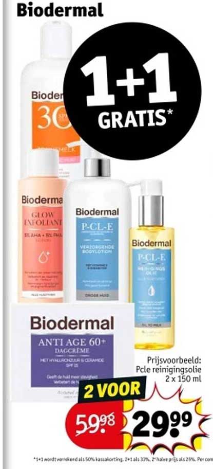Biodermal 1+1 GRATIS