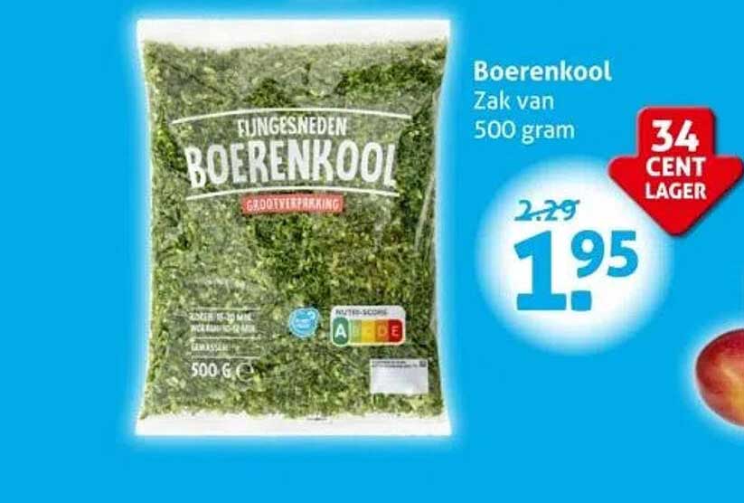 Boerenkool Zak van 500 gram