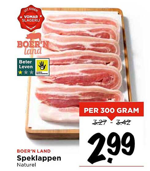 BOER'N LAND Speklappen Natuur