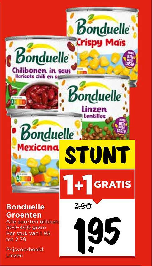 Bonduelle Groenten