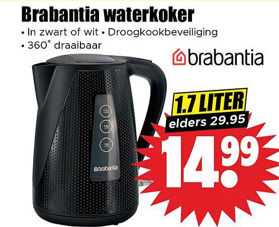 Brabantia waterkoker