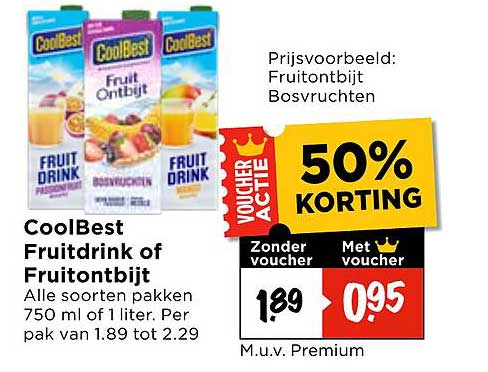 CoolBest Fruidrink of Fruitantbijt