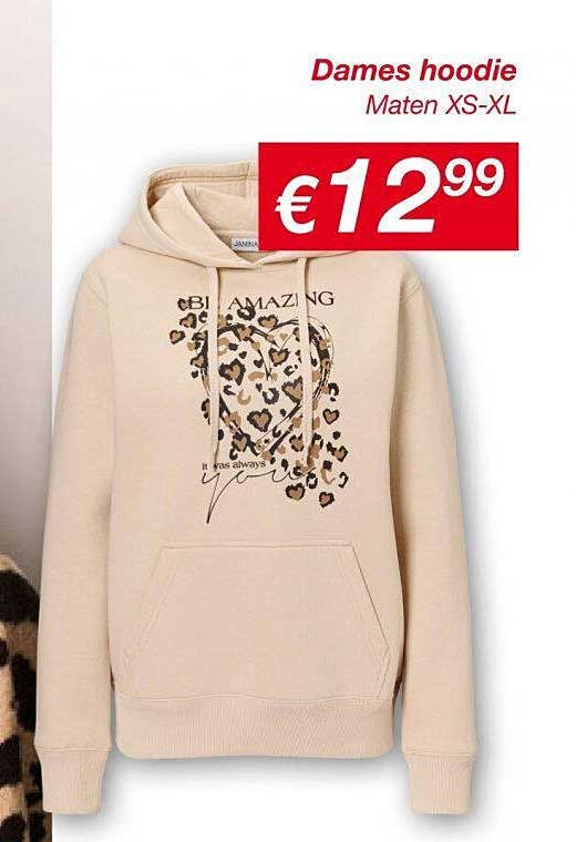 Dames hoodie