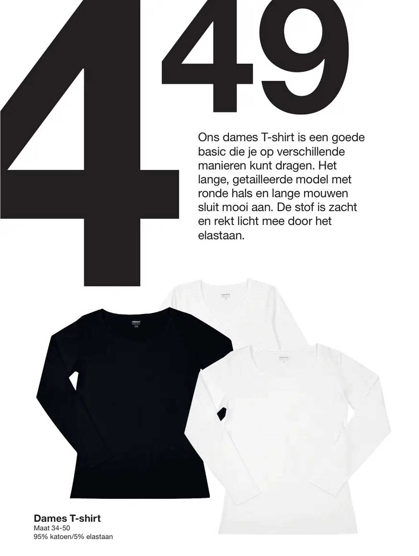 Dames T-shirt