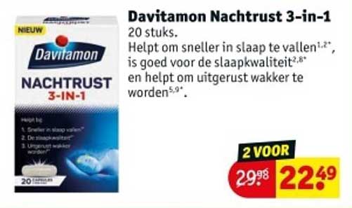 Davitamon Nachtrust 3-in-1