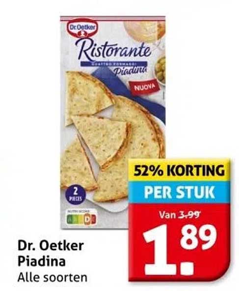 Dr. Oetker Piadina
