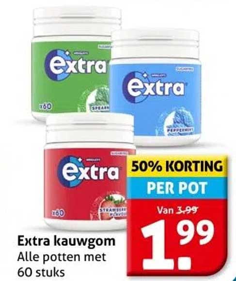 Extra kauwgom