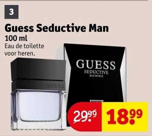 Guess Seductive Man 100 ml Eau de toilette voor heren.
