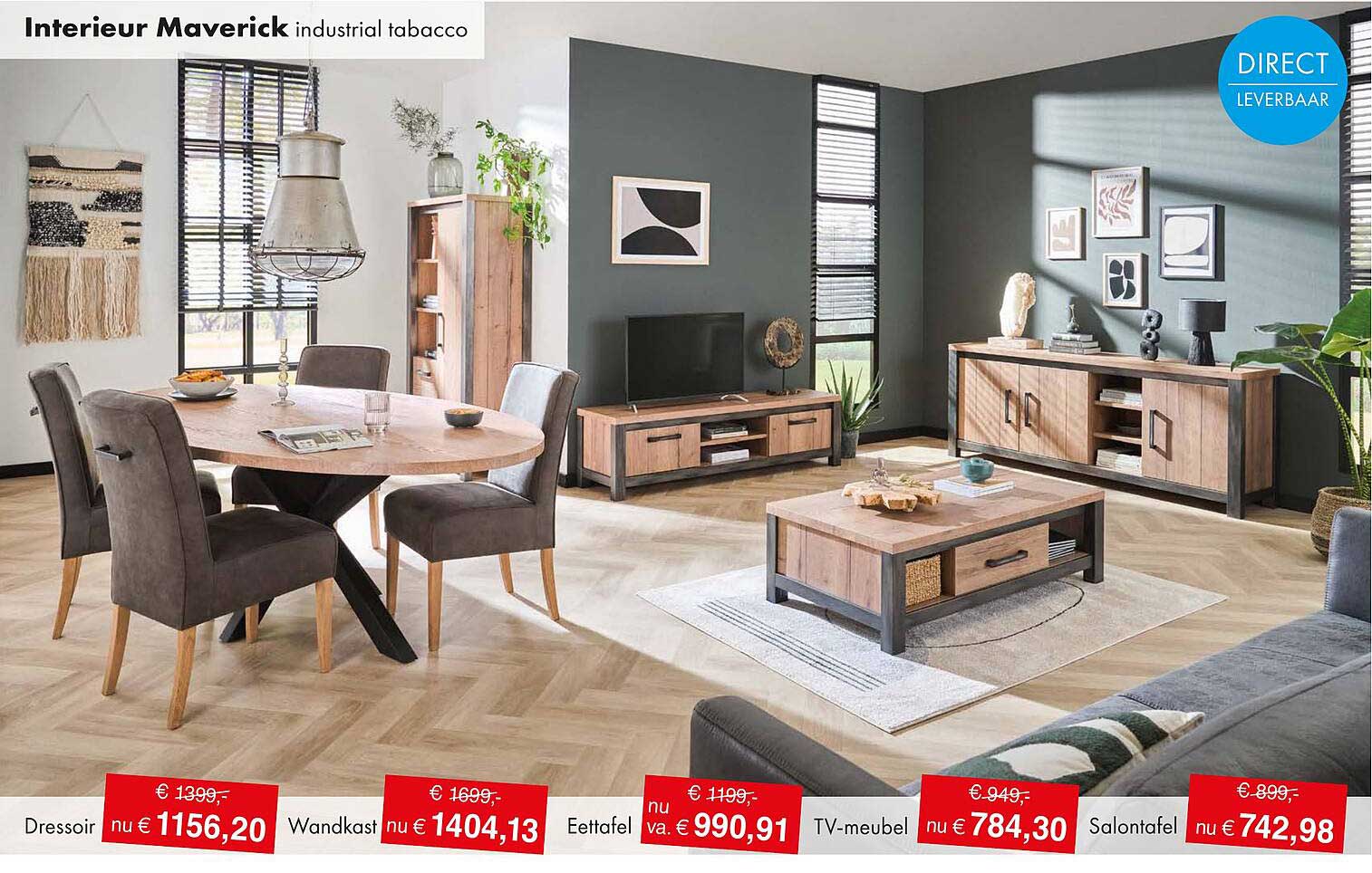 Interieur Maverick industrial tabacco