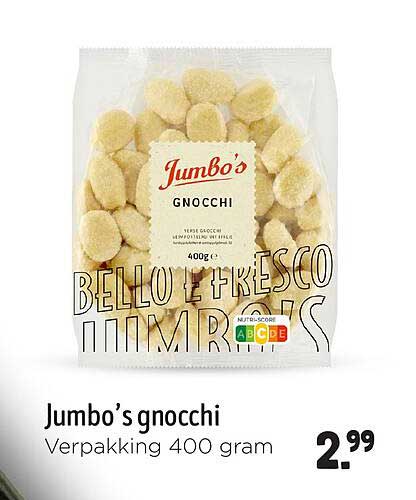 Jumbo's gnocchi