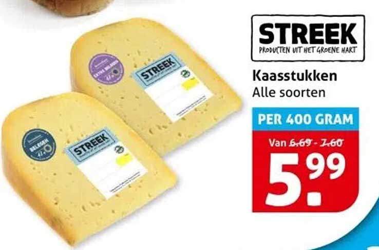 Kaasstukken Alle soorten
