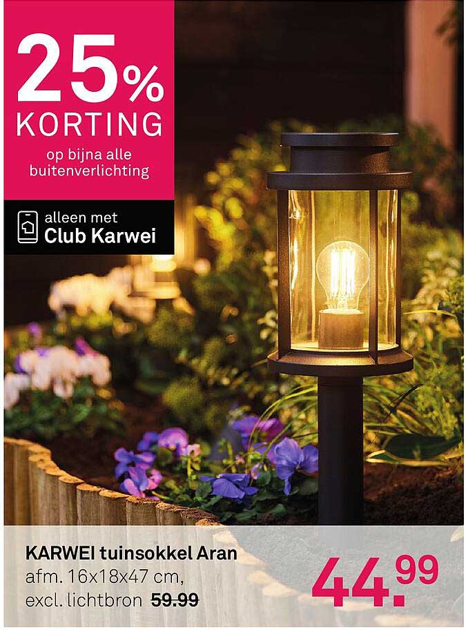 KARWEI tuinsokkel Aran