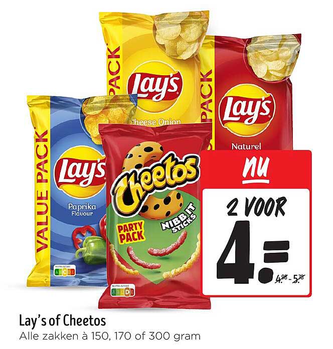 Lay’s of Cheetos