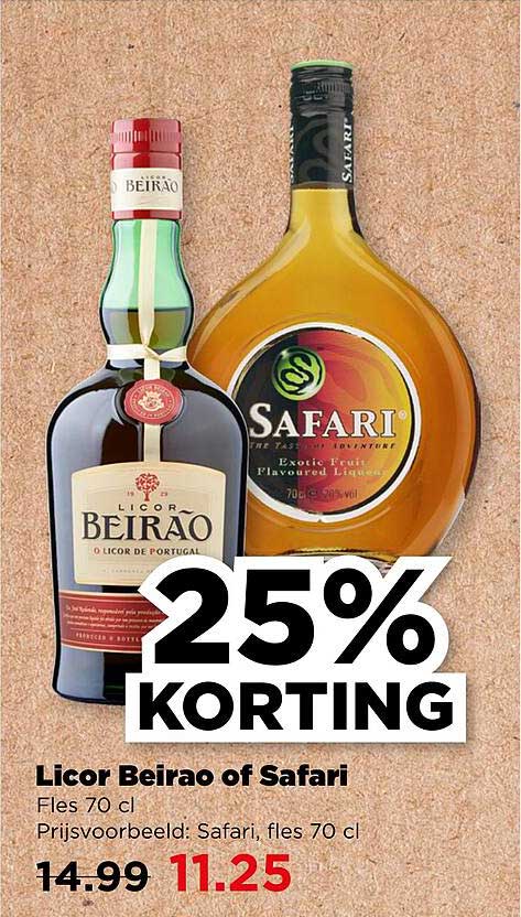 Licor Beirao of Safari