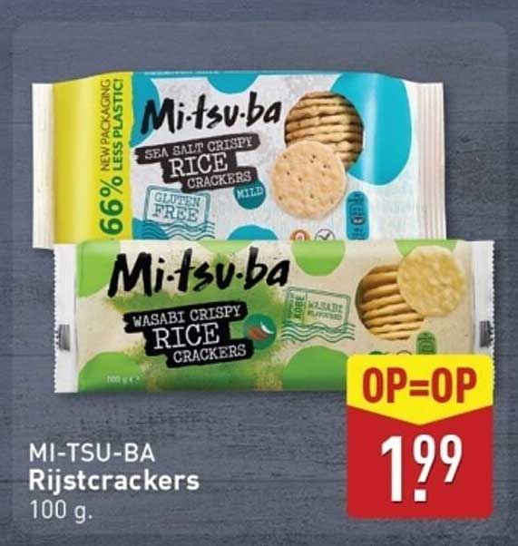 MI-TSU-BA Rijstcrackers