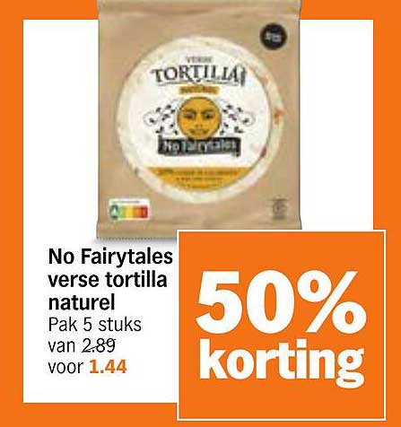No Fairytales verse tortilla naturel