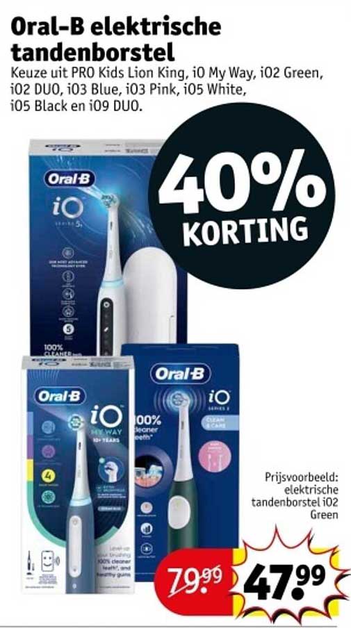Oral-B elektrische tandenborstel
