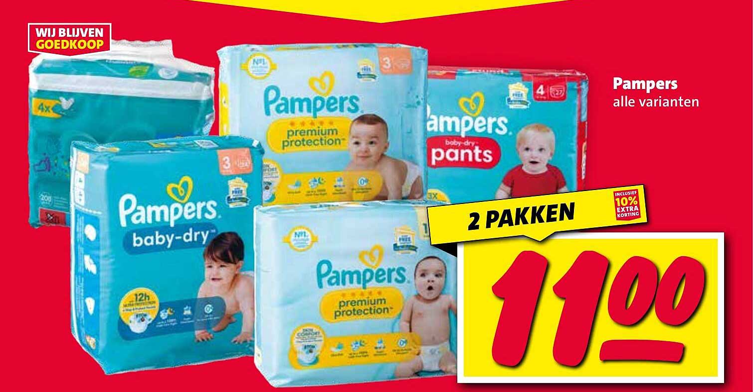 Pampers alle varianten