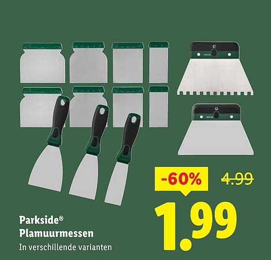 Parkside® Plamuurmessen