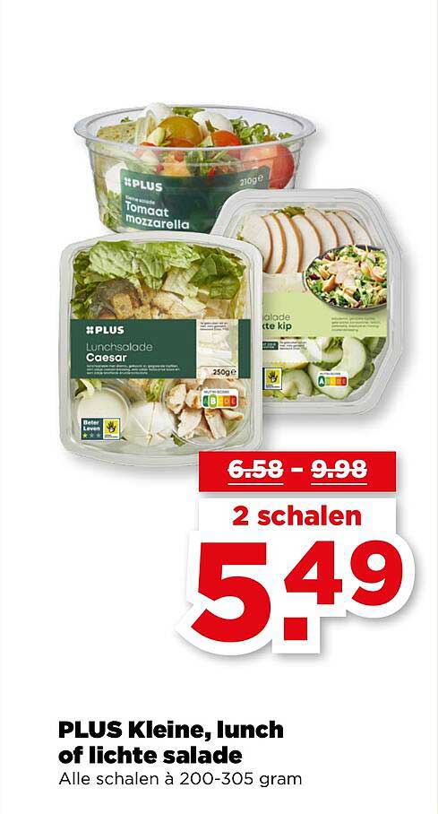 PLUS Kleine, lunch of lichte salade