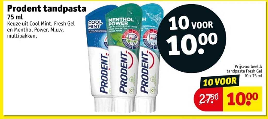 Prodent tandpasta 75 ml