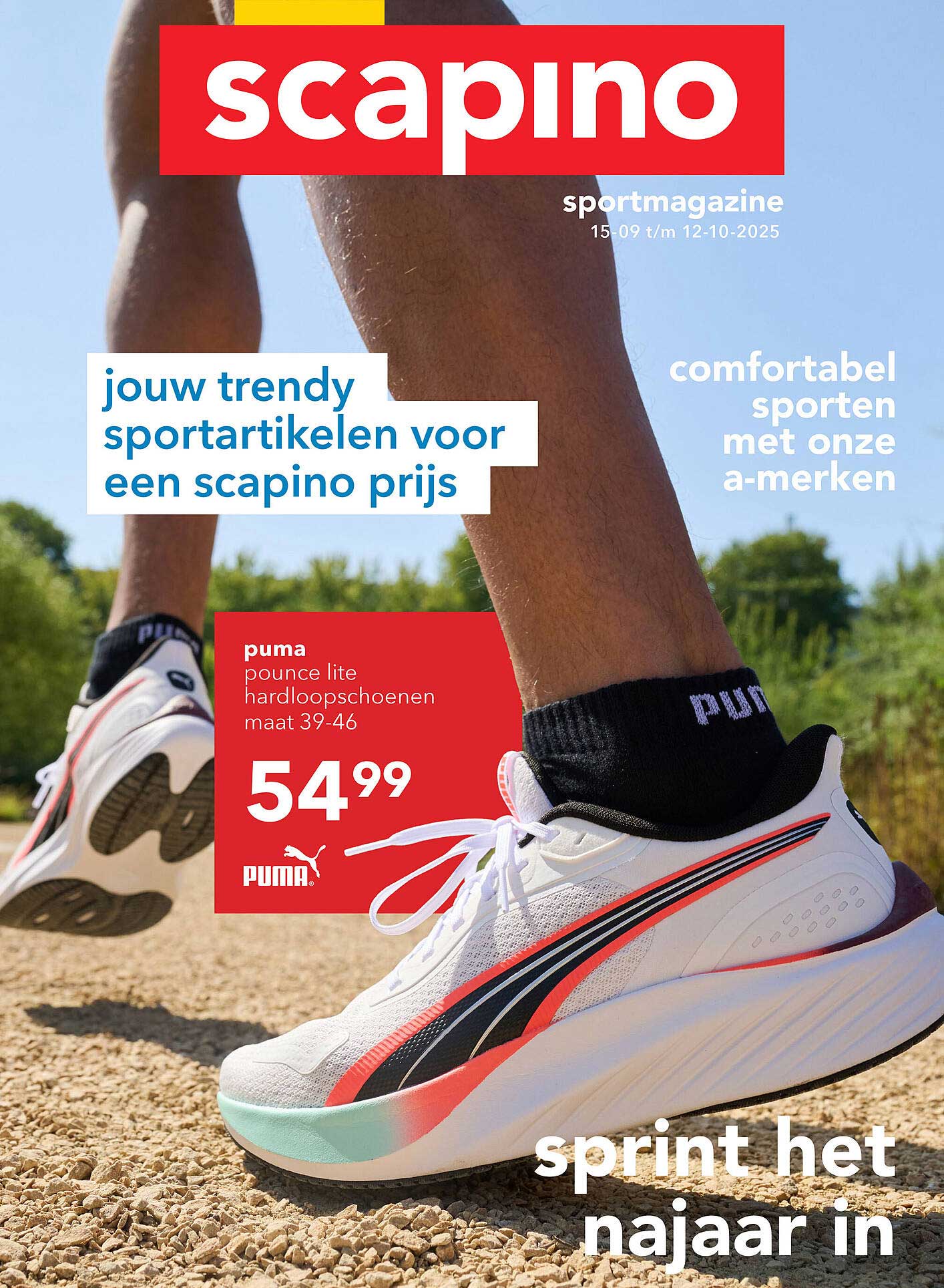 puma pounce lite hardloopschoenen maat 39-46