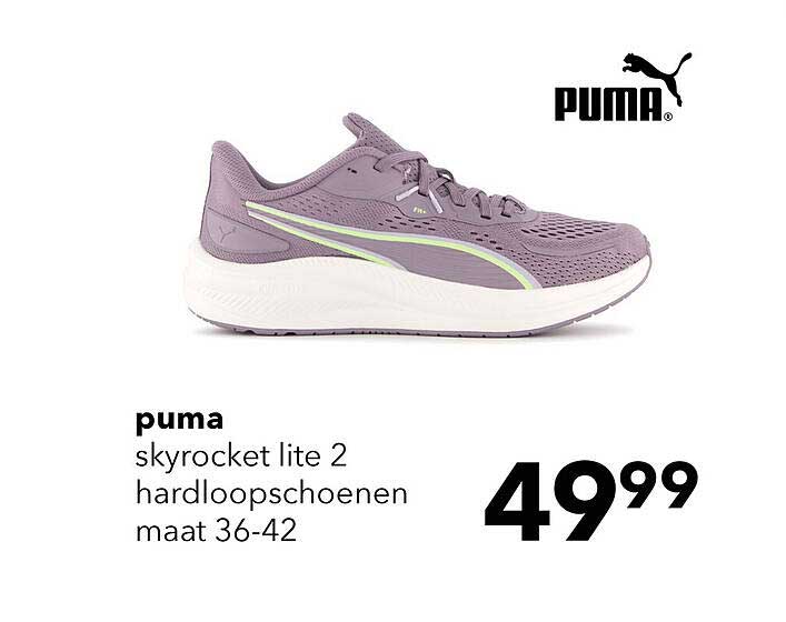 puma skyrocket lite 2 hardloopschoenen maat 36-42