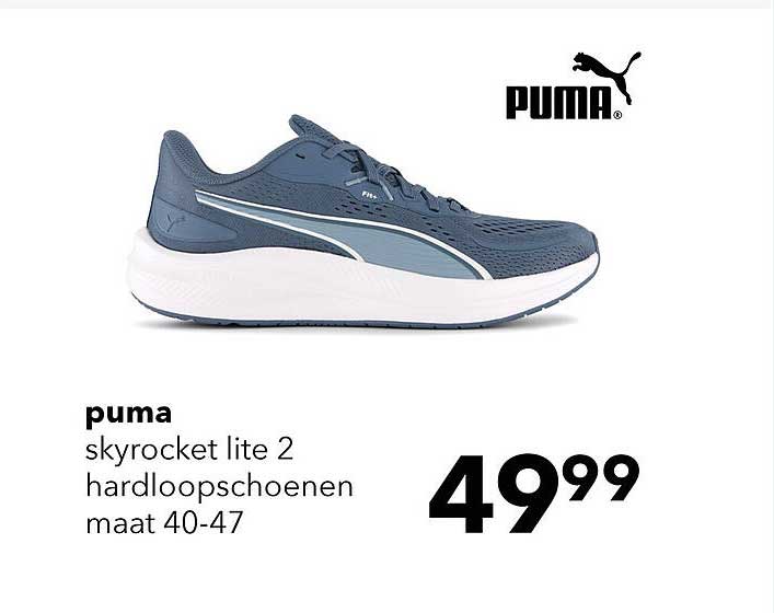 puma skyrocket lite 2 hardloopschoenen maat 40-47