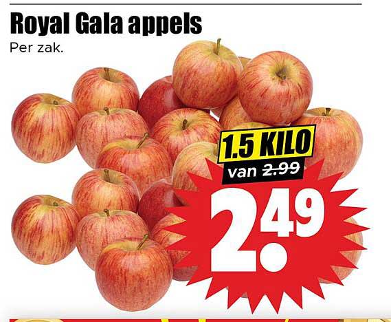 Royal Gala appels