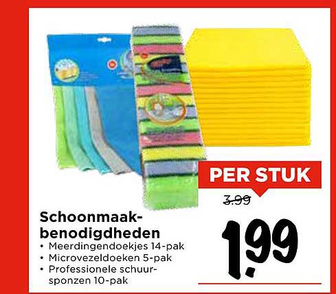 Schoonmaakbenodigdheden