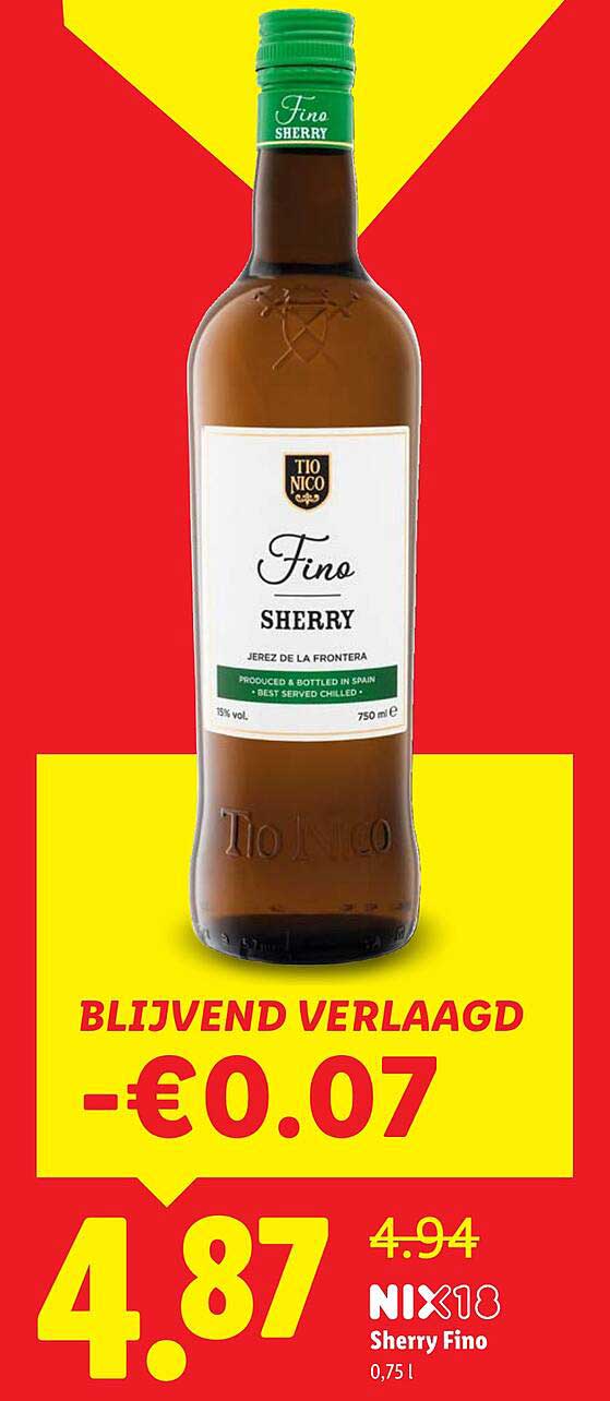 Sherry Fino 0,75 l