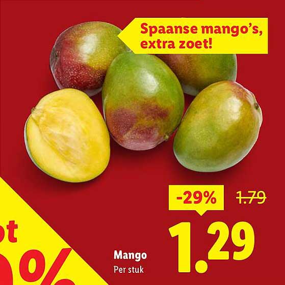 Spaans mango's, extra zoet!