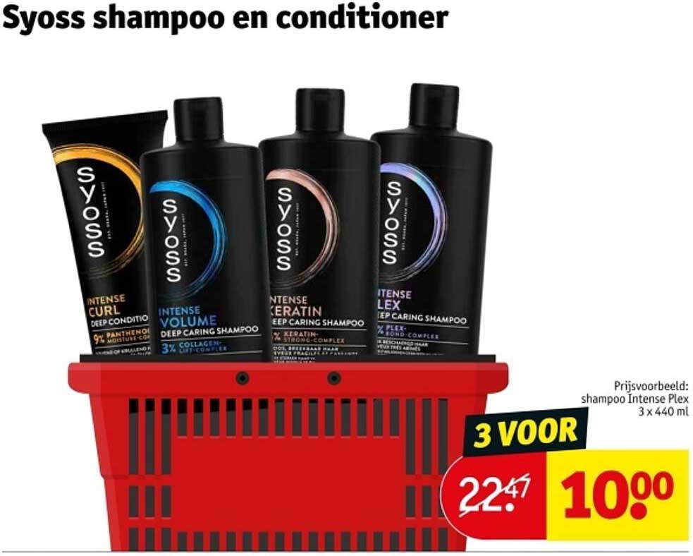 Syoss shampoo en conditioner