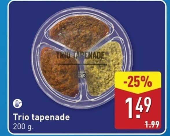 Trio tapenade