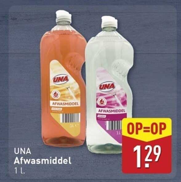 UNA Afwasmiddel 1 l.