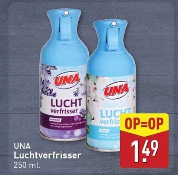 UNA Luchtverfrisser 250 ml.