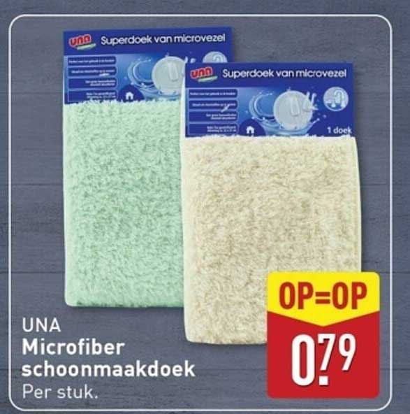 UNA Microfiber schoonmaakdoek