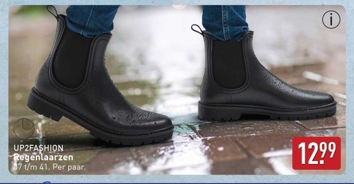 UP2FASHION Regenlaarzen 37 t/m 41. Per paar.