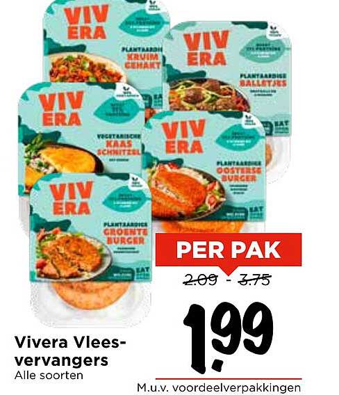 Vivera Vleesvervangers Alle soorten